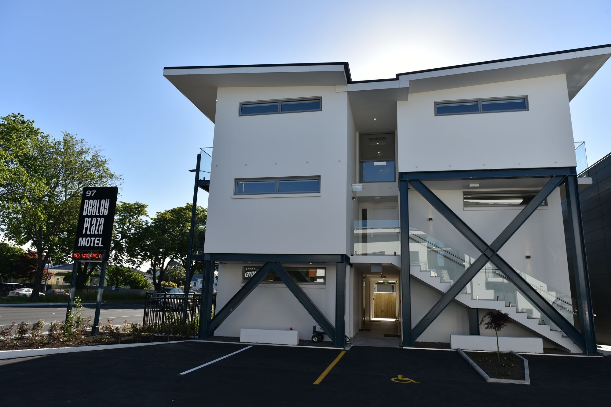 Bealey Plaza Motel Christchurch Exteriér fotografie The Bowen Place Motel