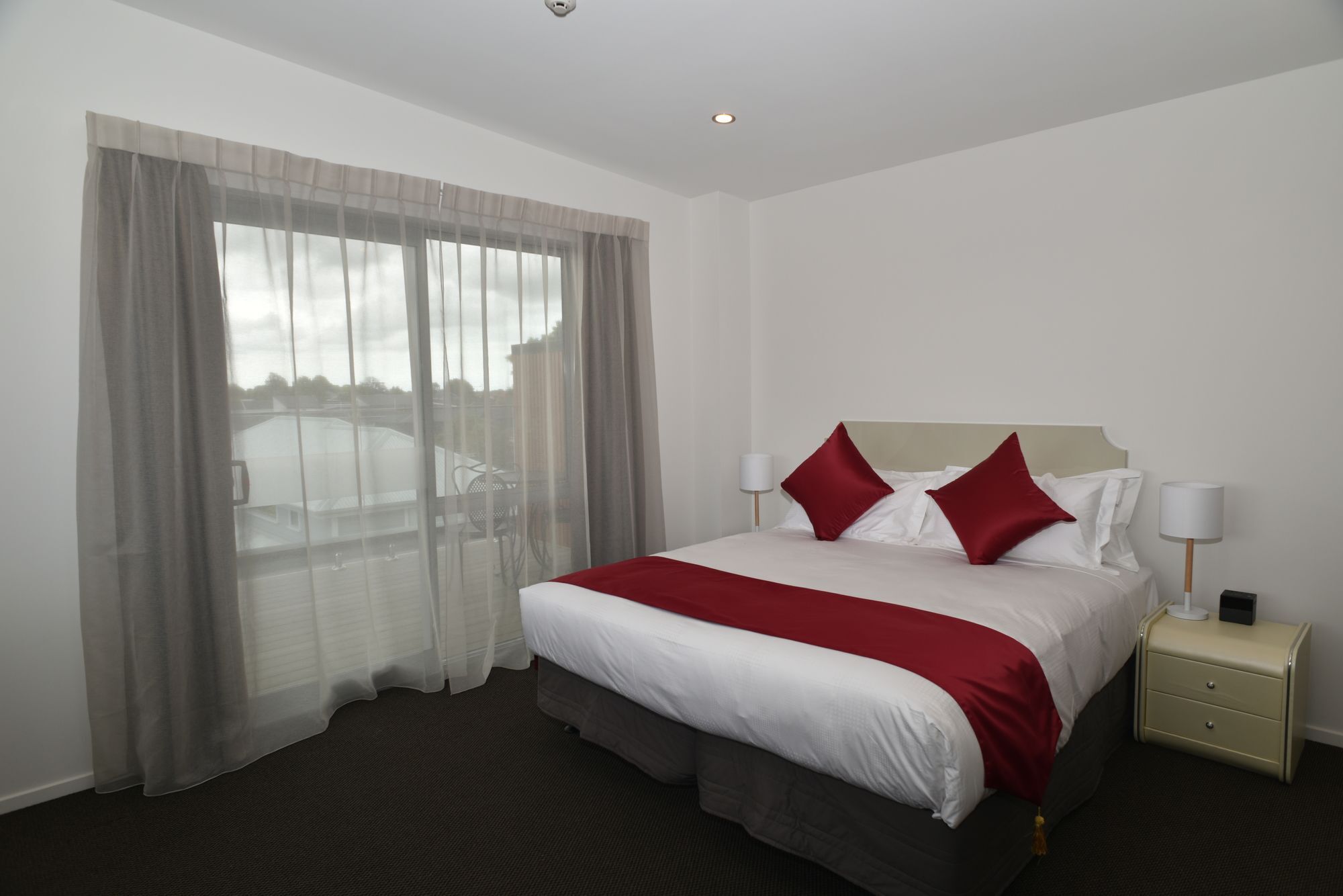 Bealey Plaza Motel Christchurch Exteriér fotografie A bedroom at the hotel