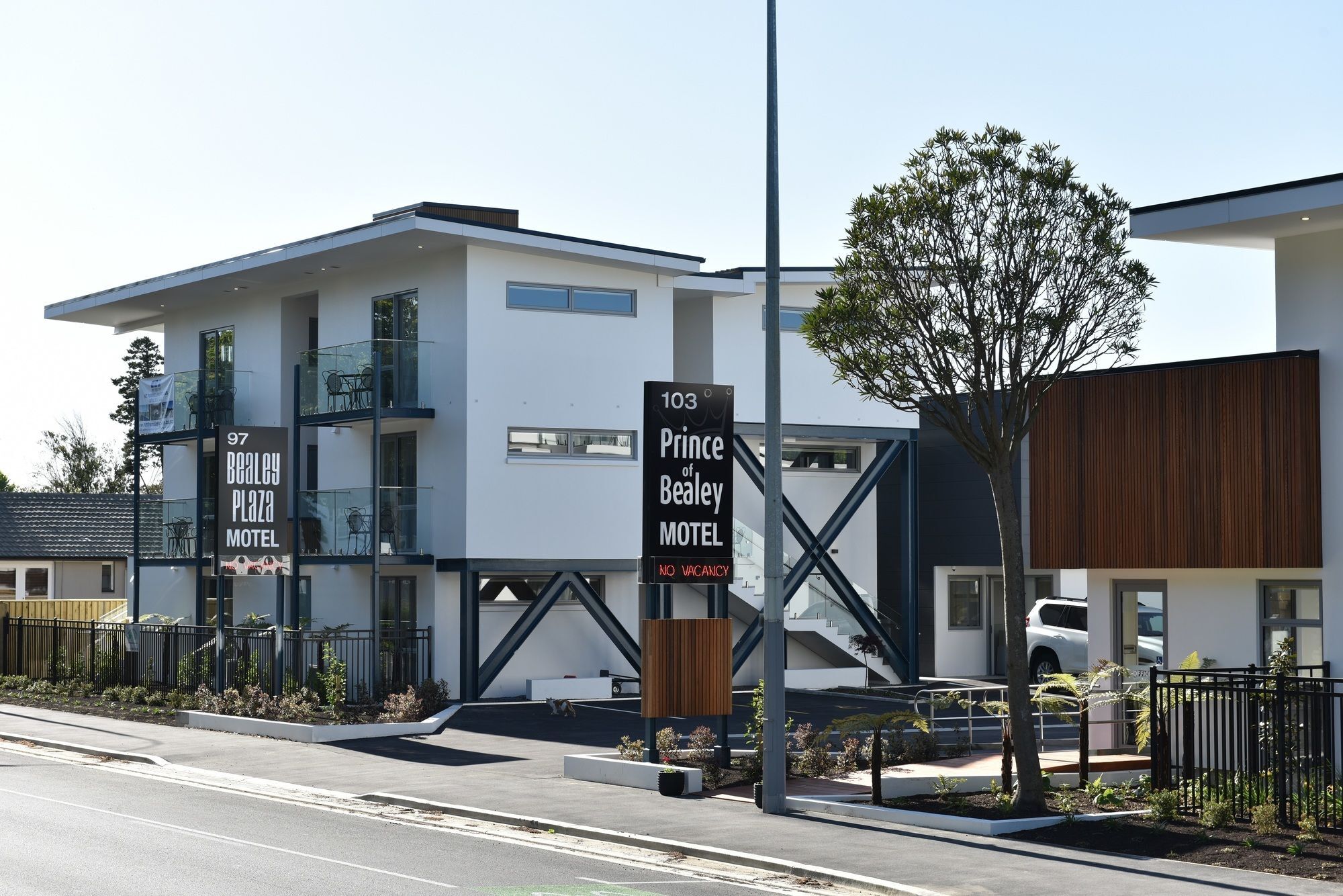 Bealey Plaza Motel Christchurch Exteriér fotografie The Prince Bailey Motel, 2018